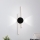 Eglo - Aplique de parede LED LED/20W/230V + LED/0,91W preto