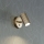 Eglo - Aplique de parede orientável 1xGU10/5W/230V dourado