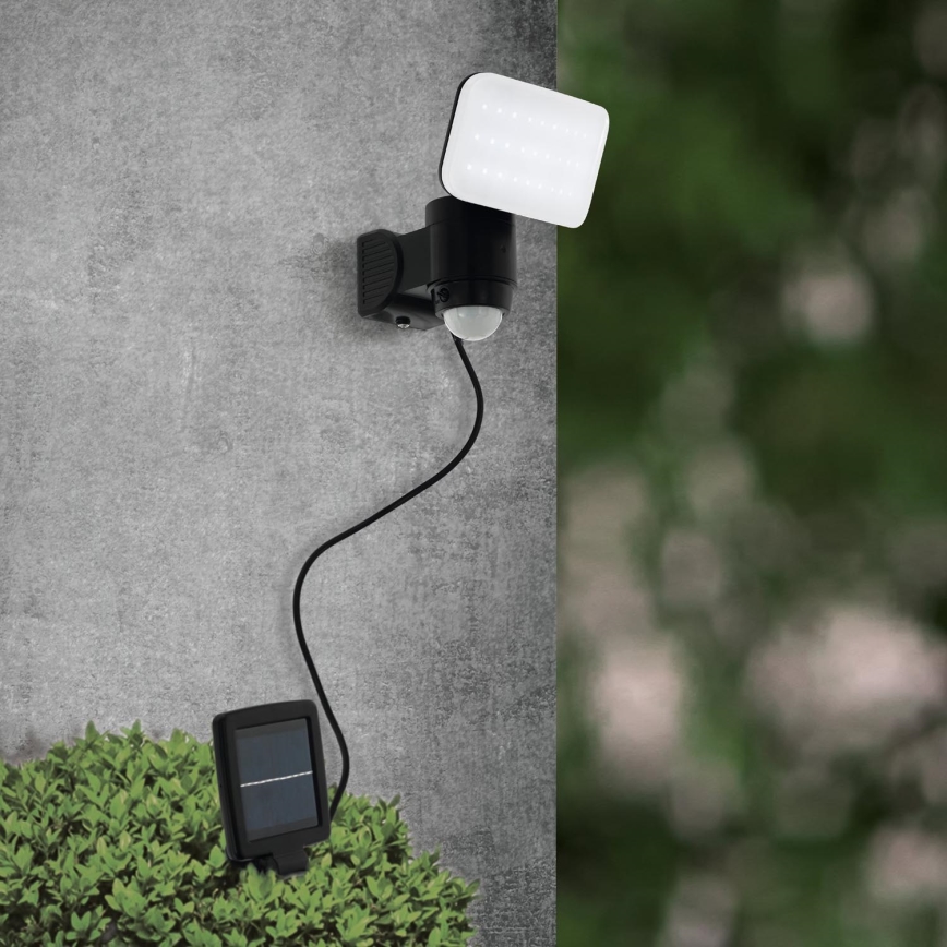 Eglo - Aplique de parede solar LED com sensor LED/3,7V 1800 mAh IP44