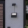 Eglo - Aplique de parede solar LED com sensor LED/8,7W/3,7V 3600 mAh IP44 preto