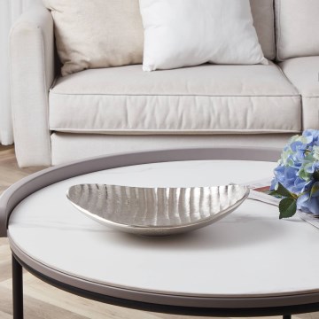 Eglo - Bandeja decorativa 18,5x26 cm prateado