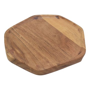 Eglo - Bandeja decorativa 27x30 cm madeira