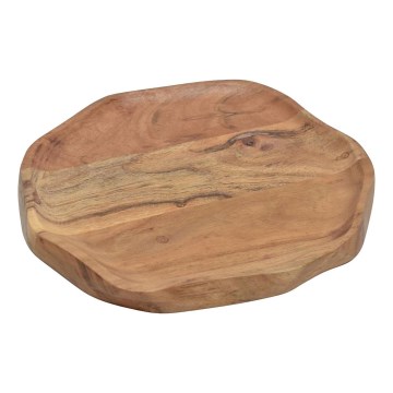 Eglo - Bandeja decorativa 34,5x37 cm madeira