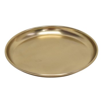 Eglo - Bandeja decorativa diâmetro 20,5 cm dourado