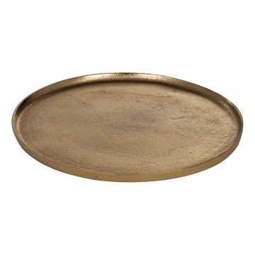 Eglo - Bandeja decorativa diâmetro 30 cm dourado