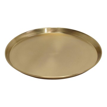 Eglo - Bandeja decorativa diâmetro 33 cm dourado