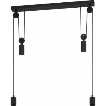 Eglo - Cabo de alimentação WINKWORTH 2xE27/40W/230V preto