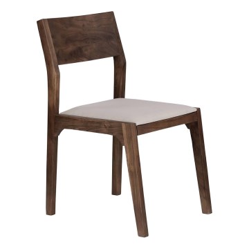 Eglo - Cadeira de jantar 84x55 cm castanha/creme