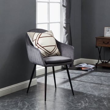 Eglo - Cadeira de refeição 87,5x58,5 cm cinzento