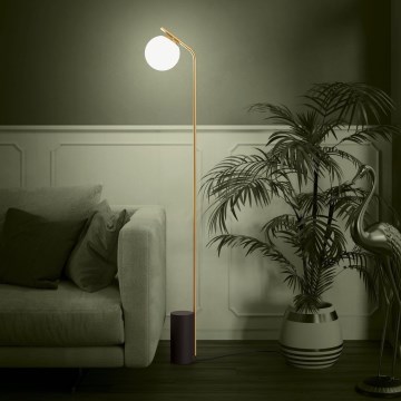 Eglo - Candeeiro de chão 1xE27/40W/230V dourado