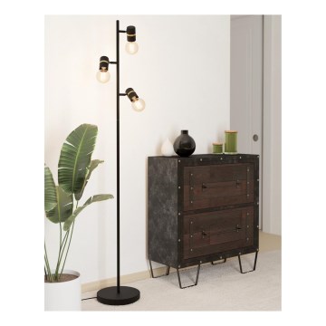 Eglo - Candeeiro de chão 3xE27/10W/230V