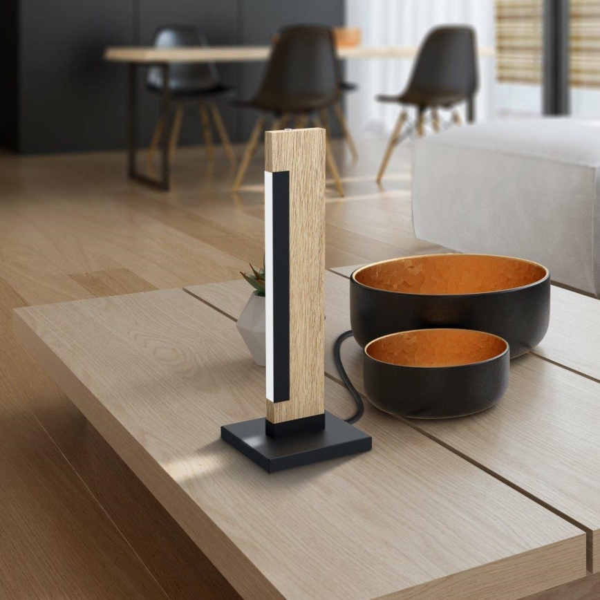 Eglo - Candeeiro de chão fosco LED LED/6,5W/230V