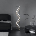 Eglo - Candeeiro de chão LED com regulação LED/23W/230V 2700-6500K preto/dourado + comando