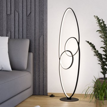 Eglo - Candeeiro de chão LED LED/38W/230V 3000K preto