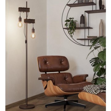 Eglo - Candeeiro de chão TOWNSHEND 2xE27/10W/230V