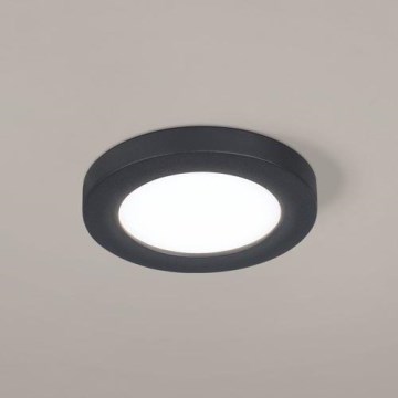 Eglo - Candeeiro de embutir LED/5,5W/230V 4000K preto Ø 11,7 cm
