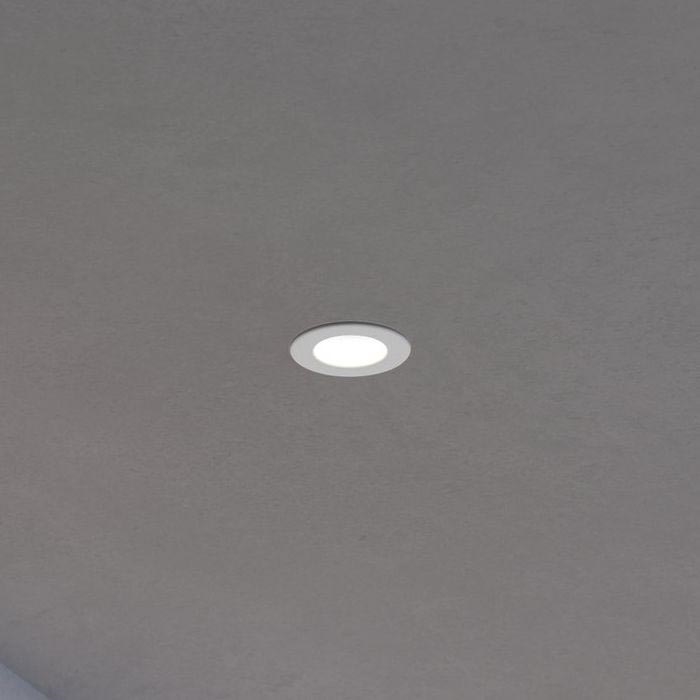 Eglo - Candeeiro de encastrar LED/2,7W/230V diâm. 8,6 cm