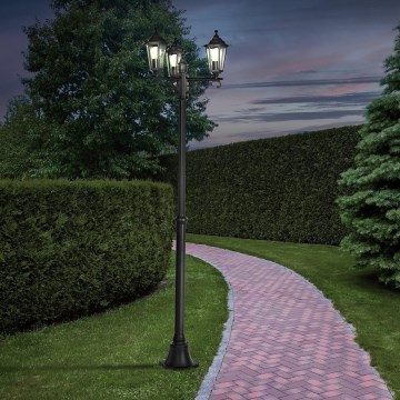 EGLO - Candeeiro de exterior 4 3xE27/60W/230V IP44