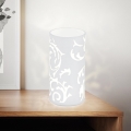 EGLO - Candeeiro de mesa 1xE14/60W/230V branco