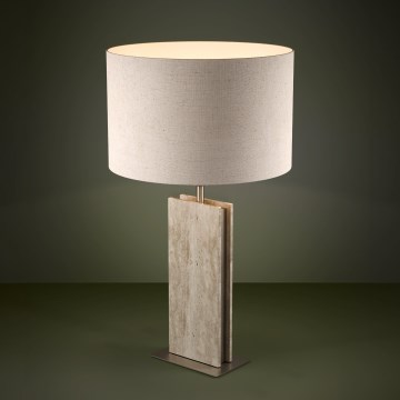 Eglo - Candeeiro de mesa 1xE27/40W/230V bege