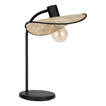 Eglo - Candeeiro de mesa 1xE27/40W/230V bege