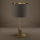 Eglo - Candeeiro de mesa 1xE27/40W/230V castanho/dourado
