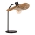 Eglo - Candeeiro de mesa 1xE27/42W/230V castanho/preto