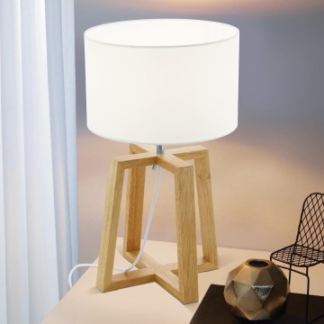 Eglo - Candeeiro de mesa 1xE27/60W/230V