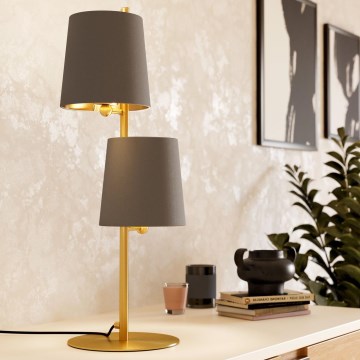 Eglo - Candeeiro de mesa 2xE27/40W/230V