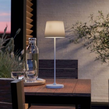 Eglo - Candeeiro de mesa LED recarregável com controlo tátil e intensidade regulável LED/3,8W/5V 2400/3000/4000K 2000 mAh branco/verde