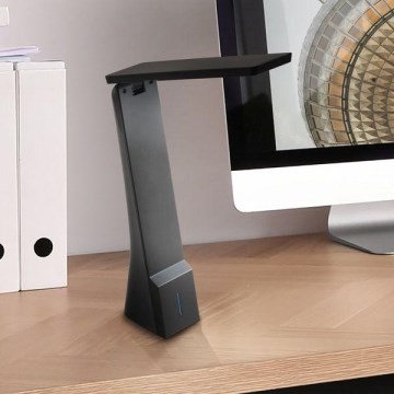 Eglo - Candeeiro de mesa LED regulável LED/1,8W/230V preto