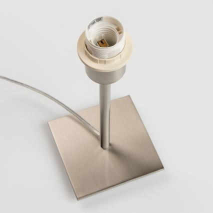 Eglo - Candeeiro de mesa LED TUNJA 1xE27/60W/230V creme