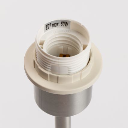 Eglo - Candeeiro de mesa LED TUNJA 1xE27/60W/230V creme