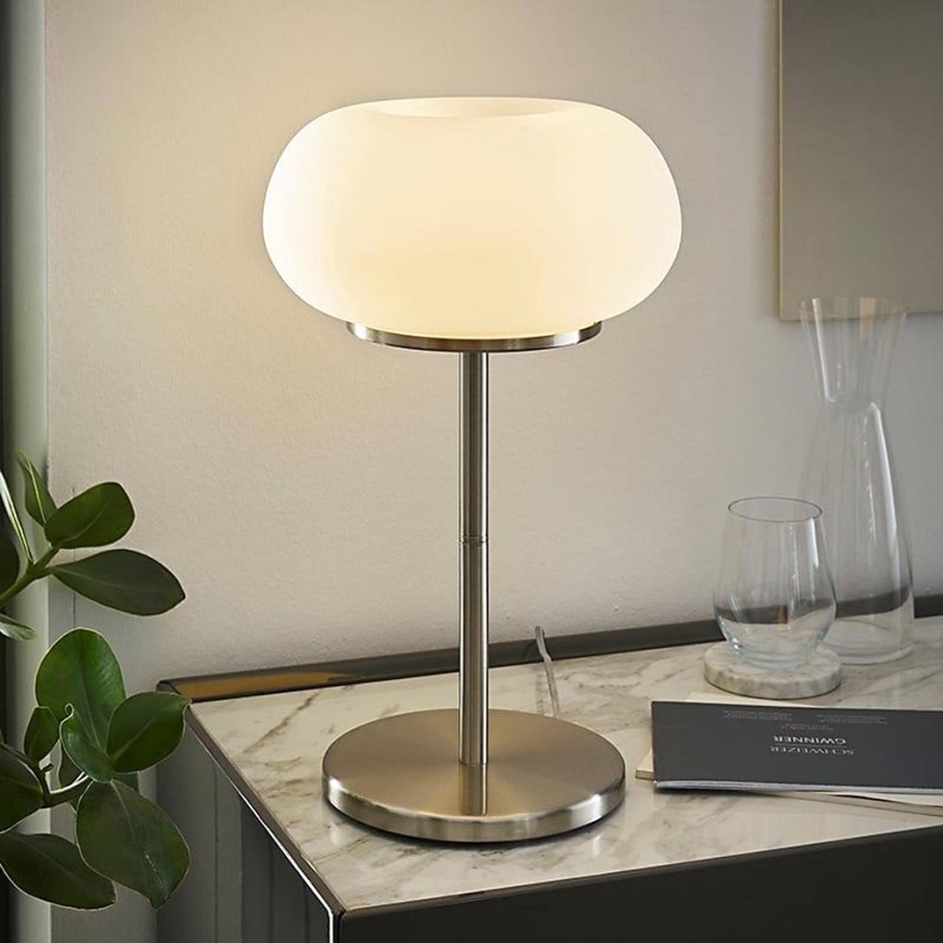 EGLO - Candeeiro de mesa OPTICA 2xE27/60W diâmetro 28 cm