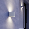 Eglo - Candeeiro de parede LED para exterior 2xLED/2,8W/230V IP54 branco