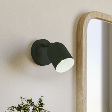 Eglo - Candeeiro de parede orientável 1xE14/40W/230V verde