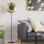 Eglo - Candeeiro de pé LED/11W/230V dourado/preto