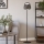 Eglo - Candeeiro de pé LED RGBW regulável LED/15,5W/230V 2700-6500K fumado