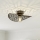 Eglo - Candeeiro de tecto 1xE27/60W/230V diâmetro 40 cm bronze
