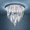 Eglo - Candeeiro de tecto LED 15xLED/2,6W/230V 2200/3000/4000K Ø 50 cm cromo brilhante