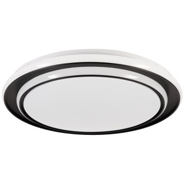 Eglo - Candeeiro de tecto LED/36W/230V Ø 49 cm preto