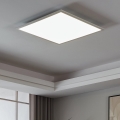 Eglo - Candeeiro de tecto LED com sensor de movimento e de crepúsculo LED/34W/230V