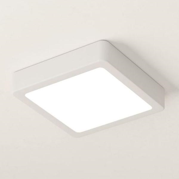 Eglo - Candeeiro de tecto LED para casa de banho LED/11W/230V IP44 branco 16x16 cm