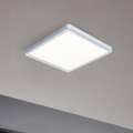 Eglo - Candeeiro de tecto LED para casa de banho LED/20W/230V IP44 28,5x28,5 cm
