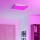 Eglo - Candeeiro de tecto LED RGBW dimerizável para casa de banho LED/17,8W/230V 2700-6500K 39x39 cm IP44 cromado mate