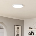 Eglo - Candeeiro de tecto para casa de banho LED RGBW dimerizável LED/17,5W/230V 2700-6500K Ø 39,9 cm IP44 branco