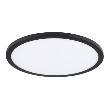 Eglo - Candeeiro de teto embutido LED/22W/230V 4000K preto Ø 22,5 cm