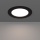 Eglo - Candeeiro de teto encastrado para casa de banho LED/6,3W/230V 2700/4000/6500K Ø 11,9 cm IP44 preto