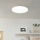 Eglo - Candeeiro de teto LED para casa de banho, 20,2 W, 230 V, Ø 39 cm, IP54, branco