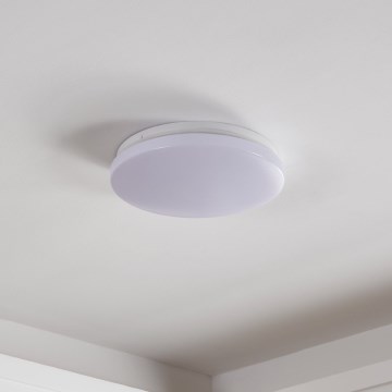Eglo - Candeeiro de teto LED para casa de banho LED/18W/230V Ø 31 cm IP54 branco